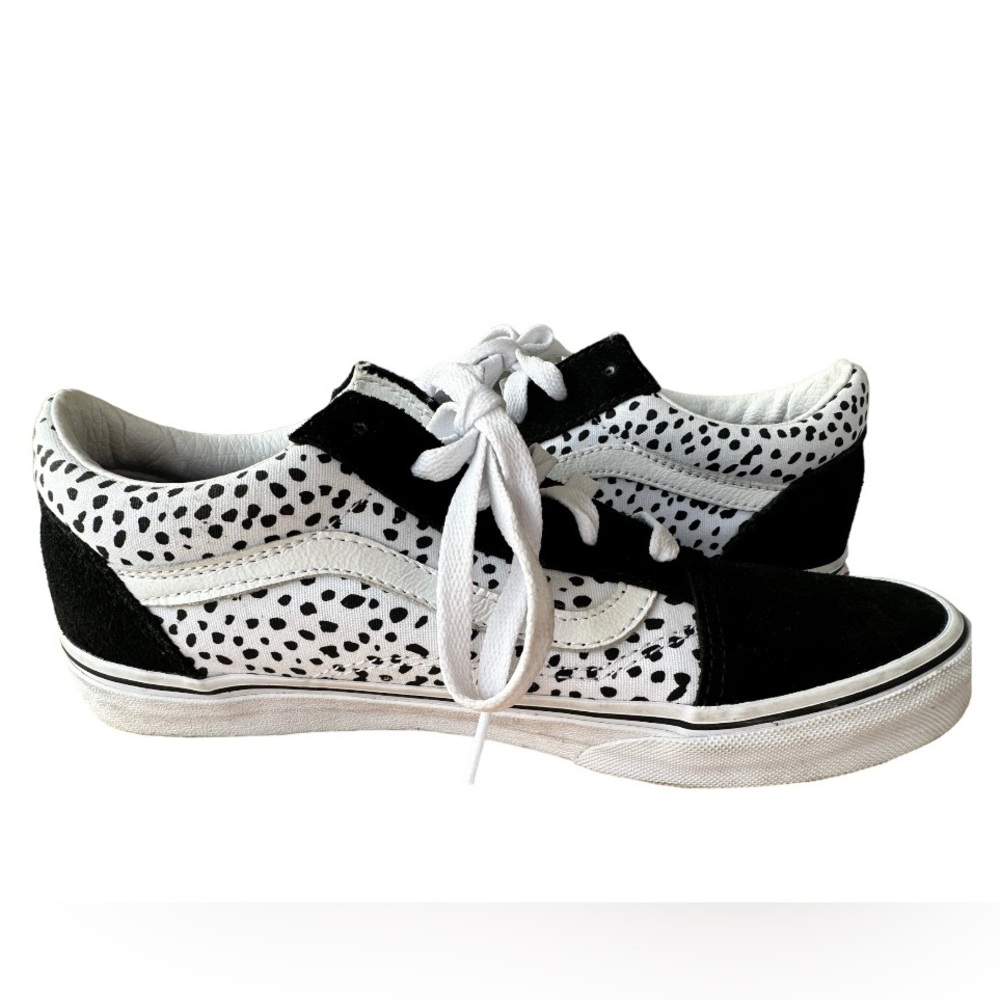 Kids Vans Old School Dalmatian sneakers | Juniors Size 6.5
